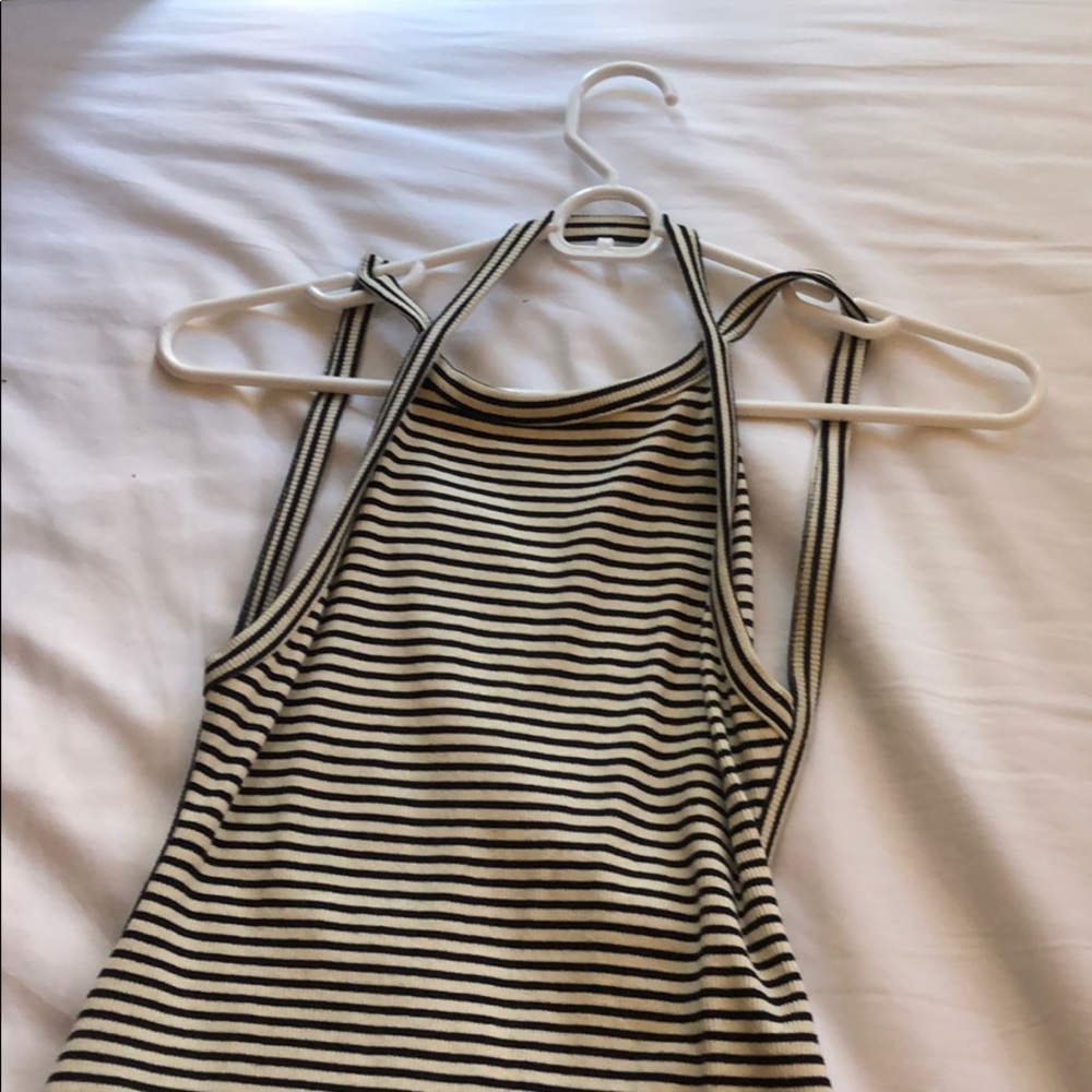 Silence + Noise backless strappy frock